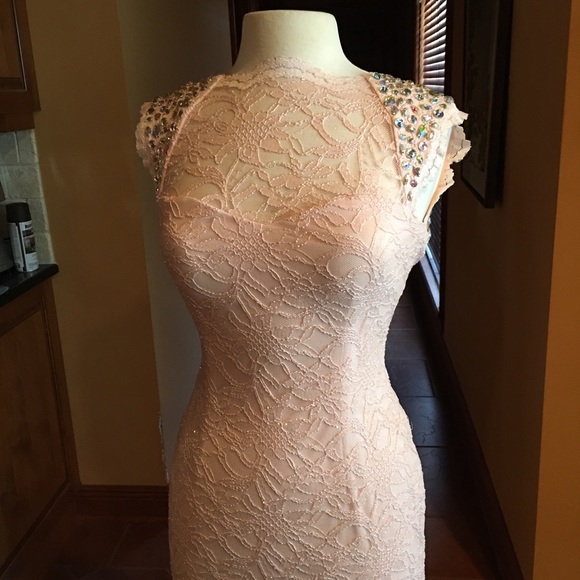 Beautiful Blush Prom Pageant dress - Picture 3 of 8